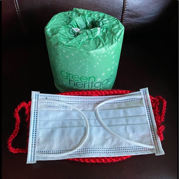 Decorative Hand-knitted Face Mask - Picture 6 of 11